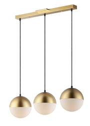 ET2 - E20363-92MG - LED Pendant - Half Moon - Metallic Gold