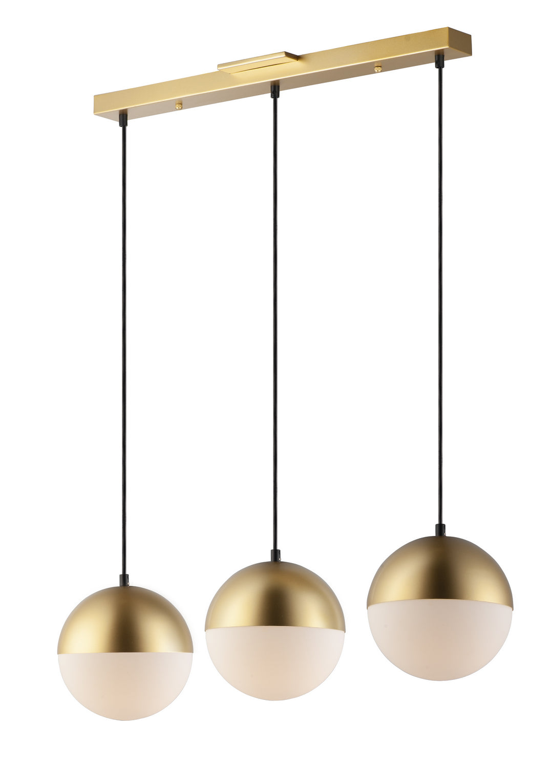 ET2 - E20363-92MG - LED Pendant - Half Moon - Metallic Gold