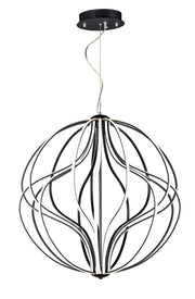 ET2 - E21178-BK - LED Pendant - Aura - Black