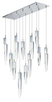 ET2 - E31248-20PC - LED Pendant - Quartz - Polished Chrome