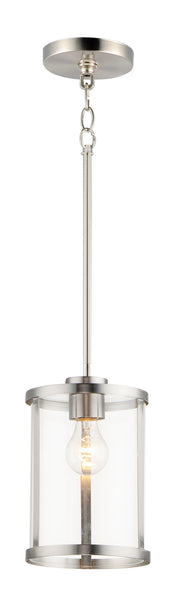 Maxim - 25252CLSN - One Light Pendant - Sentinel - Satin Nickel