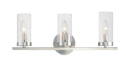Maxim - 25257CLSN - Three Light Bath Vanity - Sentinel - Satin Nickel