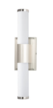 Maxim - 52114WTSN - LED Bath Vanity - Optic - Satin Nickel