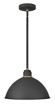 Hinkley - 10685TK - LED Outdoor Lantern - Foundry Dome - Textured Black