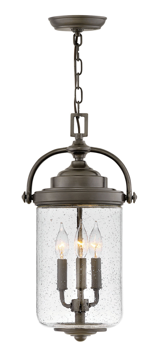 Hinkley - 2752OZ - LED Hanging Lantern - Willoughby - Oil Rubbed Bronze