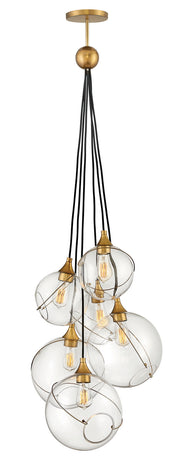 Hinkley - 30306HBR - LED Chandelier - Skye - Heritage Brass