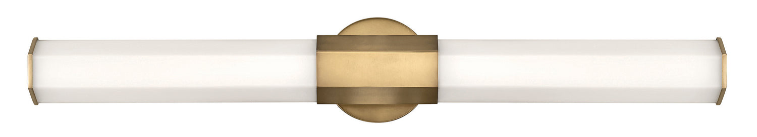 Hinkley - 51153HB - LED Vanity - Facet - Heritage Brass