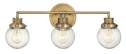 Hinkley - 5933HB - LED Vanity - Poppy - Heritage Brass