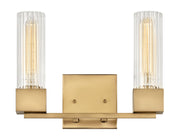 Hinkley - 5972HB - LED Vanity - Xander - Heritage Brass