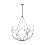 Visual Comfort Studio - CC11312WGV - 12 Light Chandelier - Richmond - Weathered Galvanized