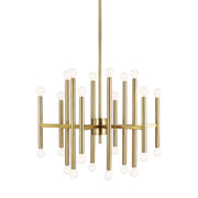 Visual Comfort Studio - TC10624BBS - 24 Light Chandelier - Beckham Modern - Burnished Brass