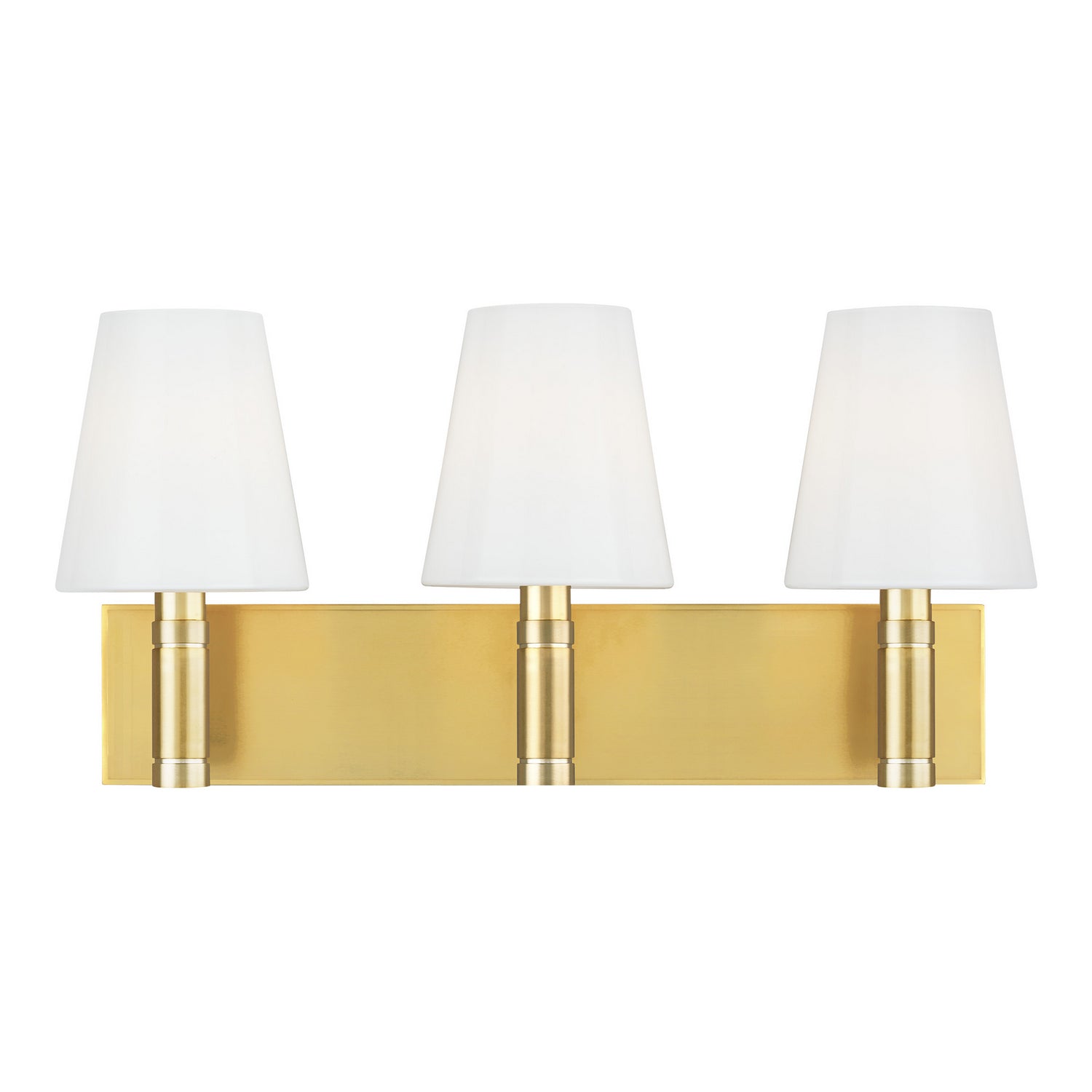 Visual Comfort Studio - TV1033BBS - Three Light Vanity - Beckham Classic - Burnished Brass
