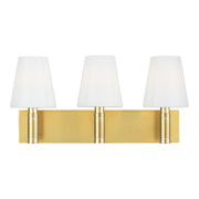 Visual Comfort Studio - TV1033BBS - Three Light Vanity - Beckham Classic - Burnished Brass