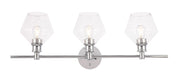 Elegant Lighting - LD2316C - Three Light Wall Sconce - Gene - Chrome