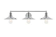 Elegant Lighting - LD4033W33C - Three Light Wall Sconce - Etude - chrome