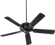 Quorum - 191525-69 - 52"Patio Fan - Pinnacle - Textured Black