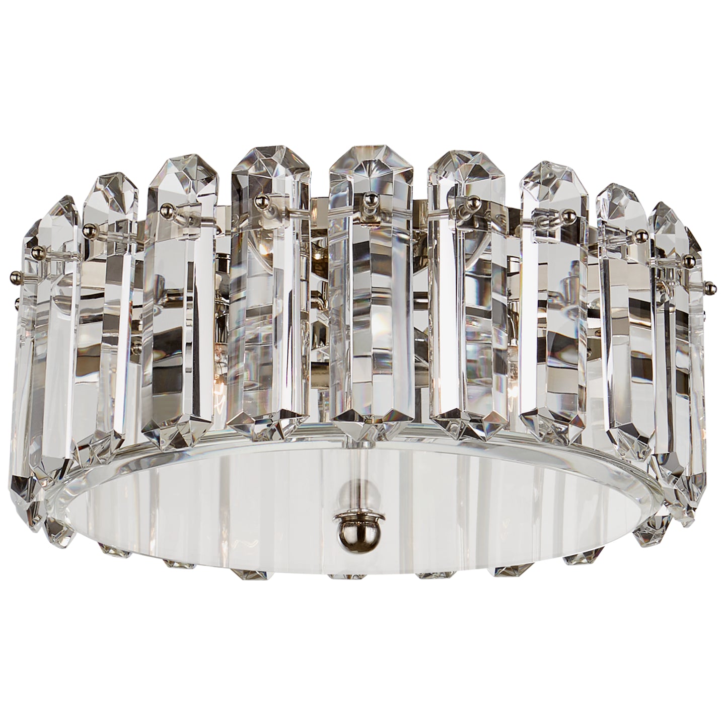 Visual Comfort Signature - ARN 4125PN - Four Light Flush Mount - Bonnington - Polished Nickel