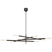 Visual Comfort Signature - KW 5589BZ-EC - LED Chandelier - Rousseau - Bronze