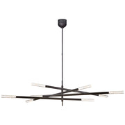 Visual Comfort Signature - KW 5589BZ-SG - LED Chandelier - Rousseau - Bronze