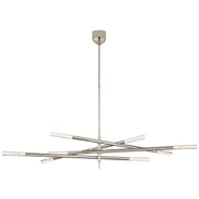 Visual Comfort Signature - KW 5589PN-SG - LED Chandelier - Rousseau - Polished Nickel