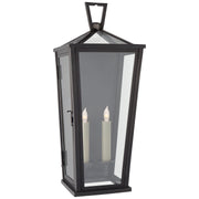 Visual Comfort Signature - CHO 2791BZ-CG - Two Light Wall Lantern - Darlana Outdoor - Bronze
