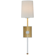 Visual Comfort Signature - JN 2051G/CG-L - One Light Wall Sconce - Lucia - Gild and Crystal