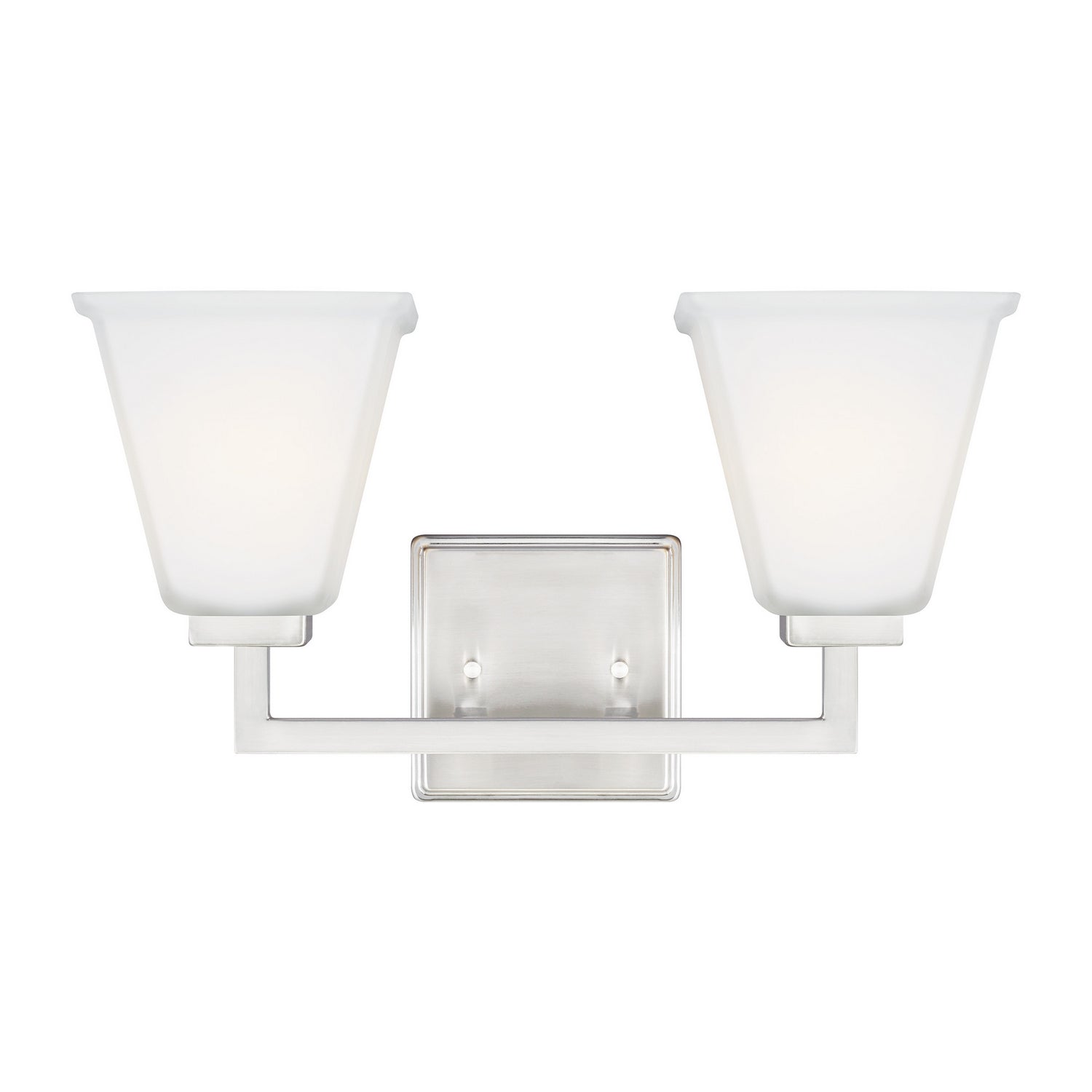 Generation Lighting - 4413702EN3-962 - Two Light Wall / Bath - Ellis Harper - Brushed Nickel