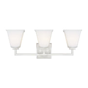 Generation Lighting - 4413703-962 - Three Light Wall / Bath - Ellis Harper - Brushed Nickel