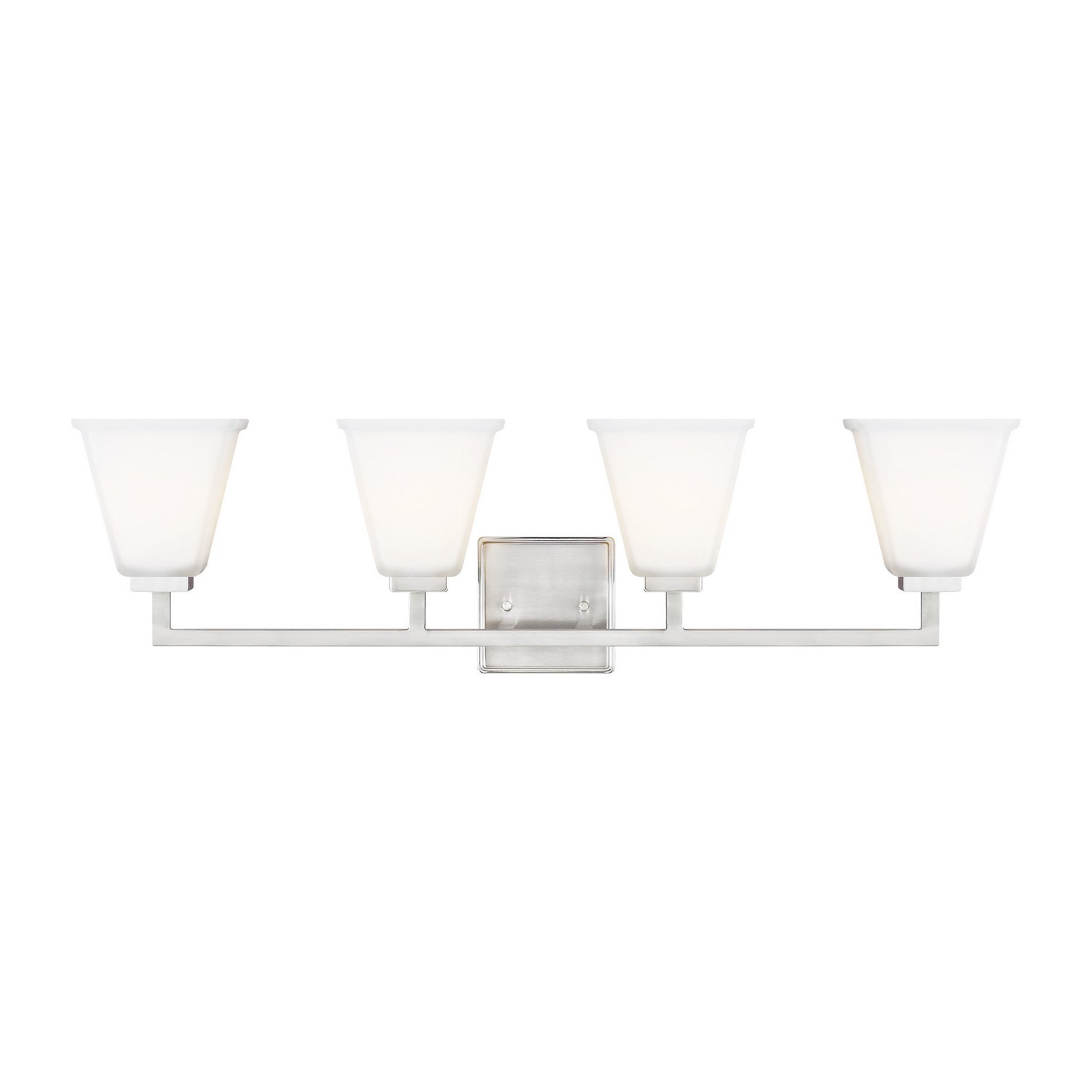 Generation Lighting - 4413704-962 - Four Light Wall / Bath - Ellis Harper - Brushed Nickel