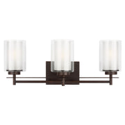 Generation Lighting - 4437303EN3-710 - Three Light Wall / Bath - Elmwood Park - Bronze