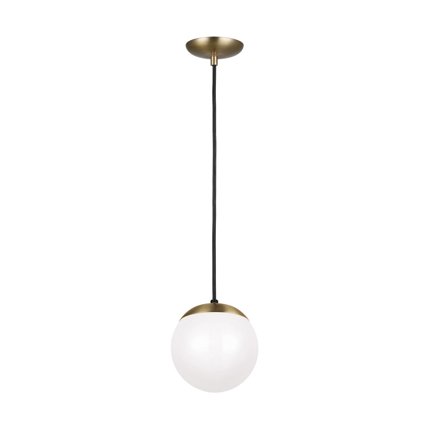 Visual Comfort Studio - 6018-848 - One Light Pendant - Leo - Hanging Globe - Satin Brass