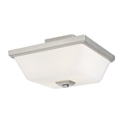 Generation Lighting - 7713702-962 - Two Light Semi-Flush Mount - Ellis Harper - Brushed Nickel