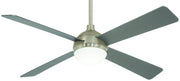 Minka Aire - F623L-BS/BN - 54" Ceiling Fan - Orb - Brushed Steel With Brushed Nickel