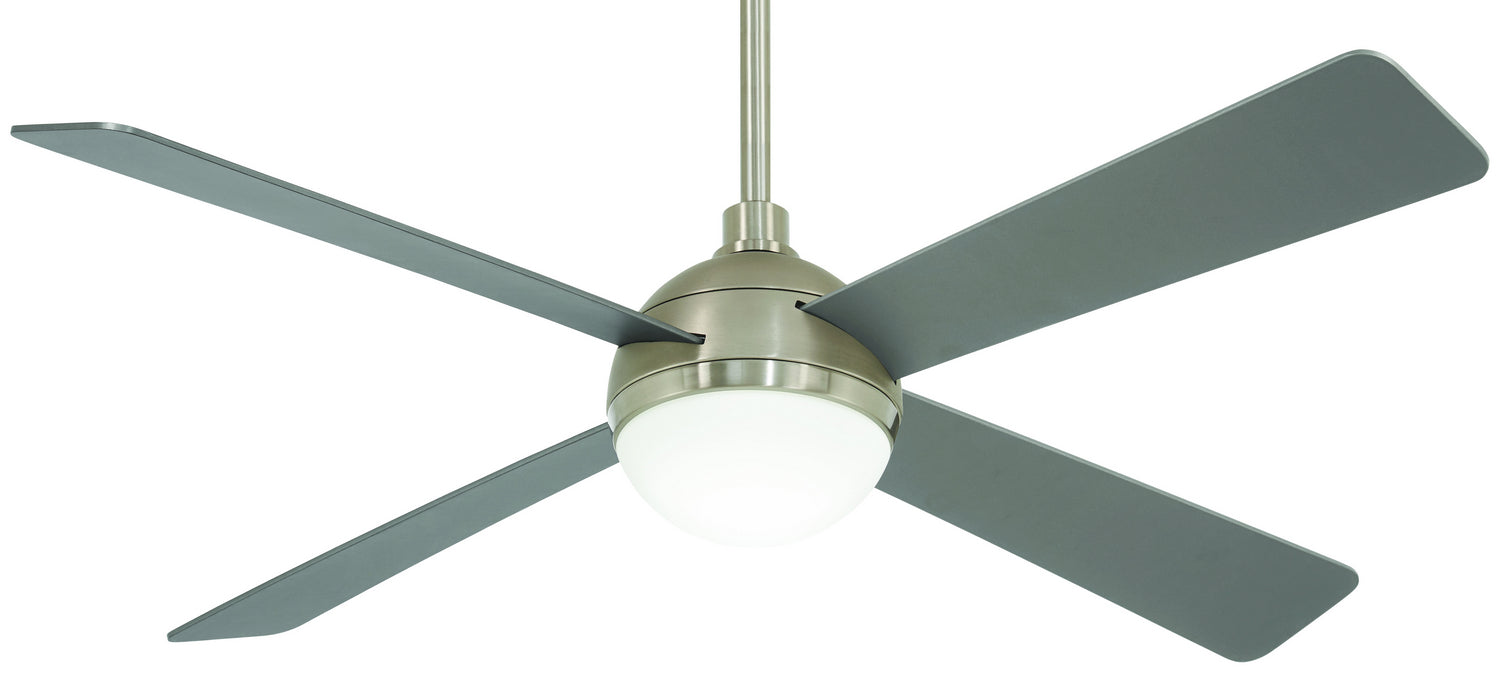 Minka Aire - F623L-BS/BN - 54" Ceiling Fan - Orb - Brushed Steel With Brushed Nickel