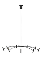 Visual Comfort Modern - 700ARL55B-LED930 - LED Chandelier - Aerial - Matte Black