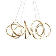 Kuzco Lighting - CH93834-AN - LED Chandelier - Synergy - Antique Brass