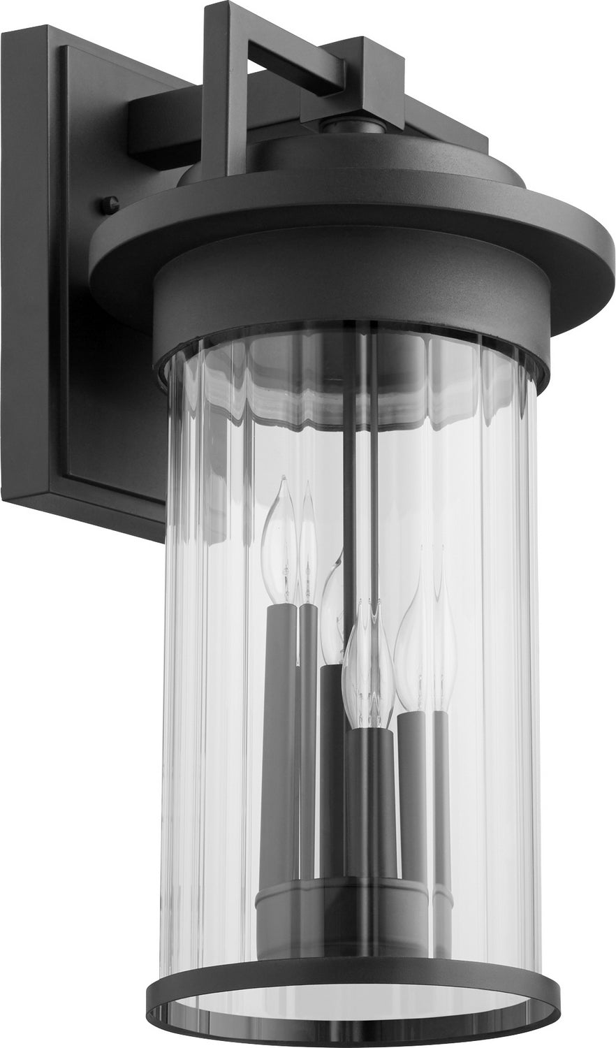 Quorum - 7215-4-69 - Four Light Wall Mount - Dimas - Textured Black