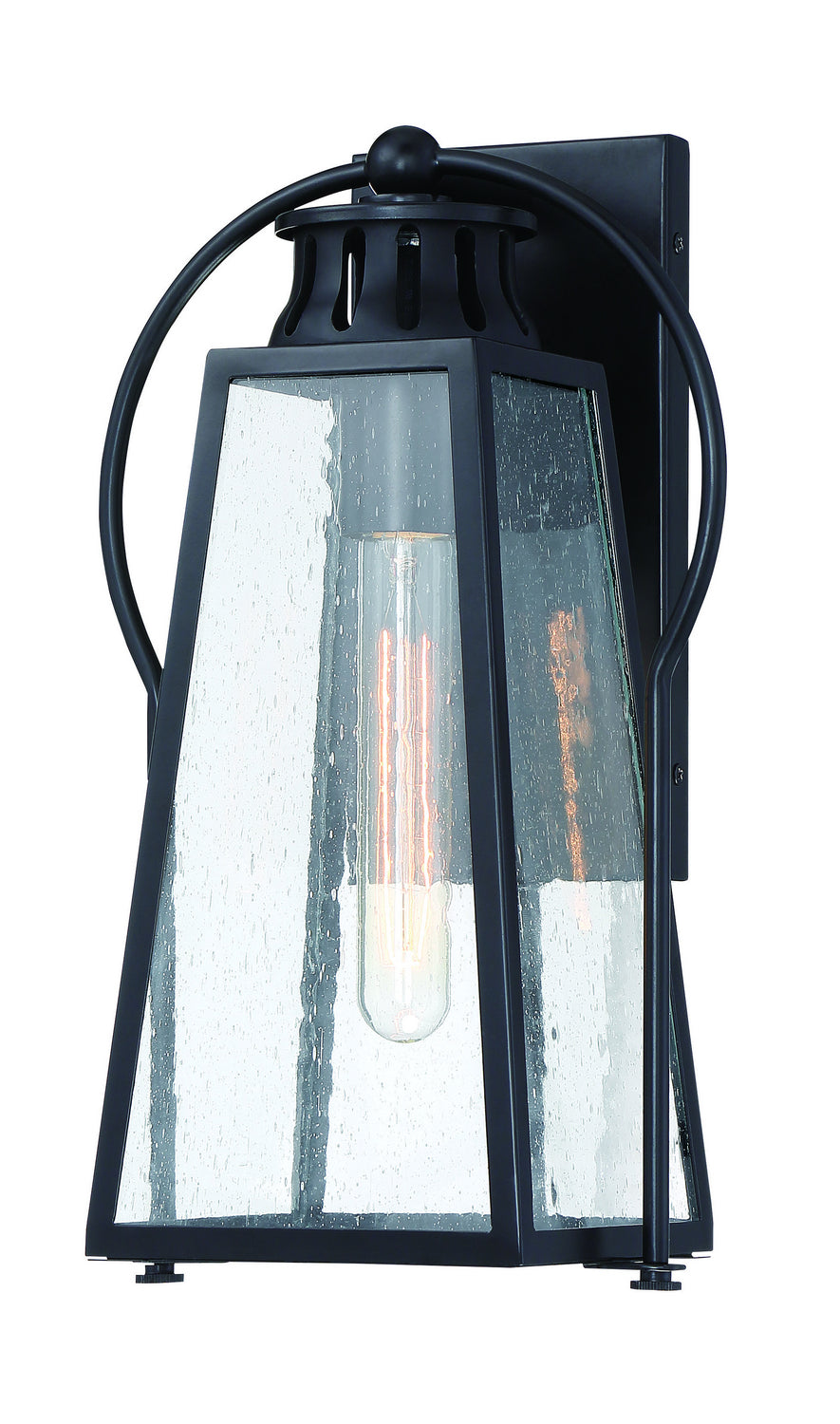 Minka-Lavery - 72703-66A - One Light Outdoor Wall Mount - Halder Bridge - Sand Black
