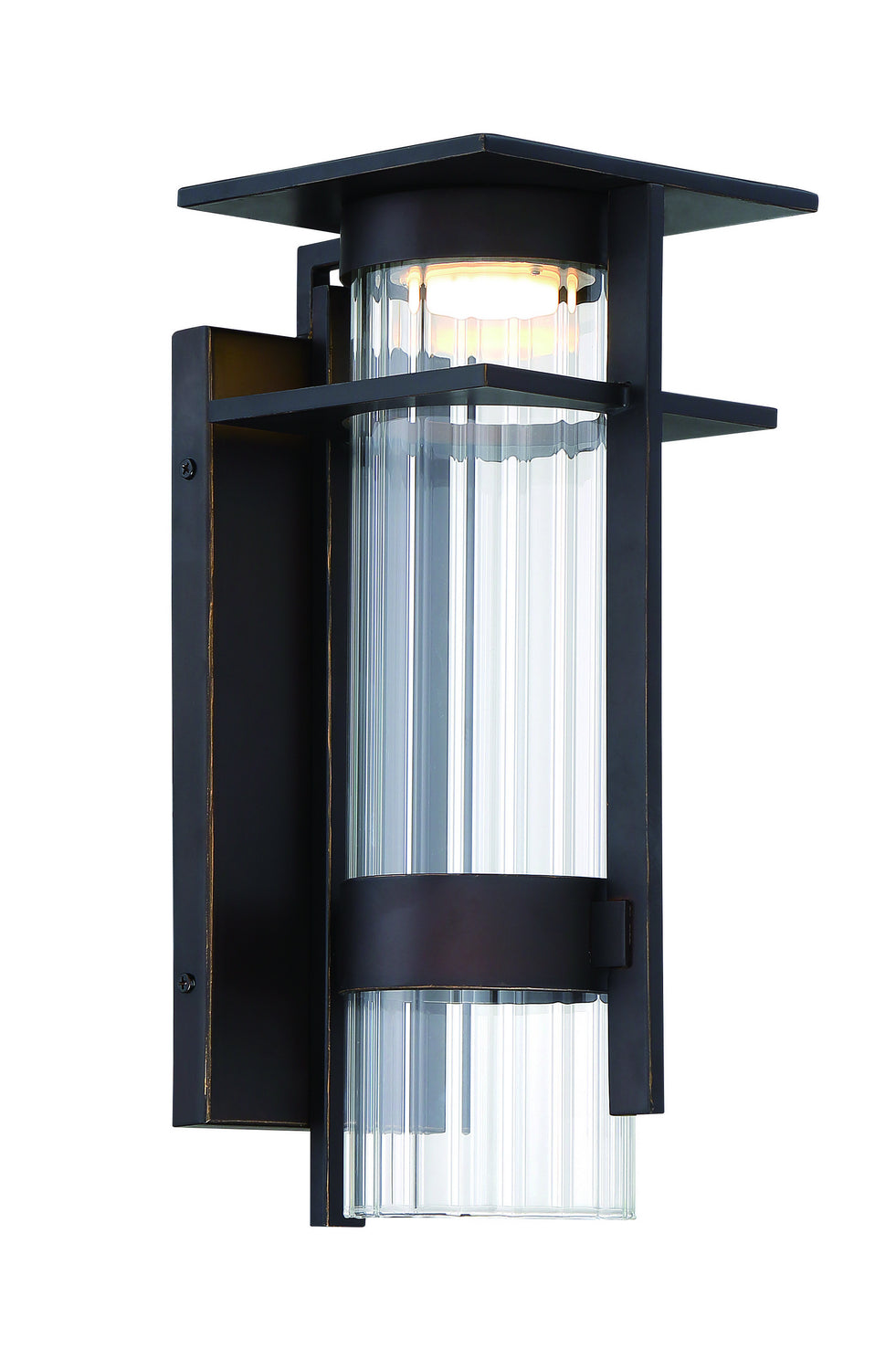 Minka-Lavery - 72741-143C-L - LED Outdoor Wall Mount - Kittner - Oil Rubbed Bronze And Gold Highlights