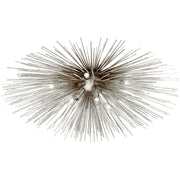 Visual Comfort Signature - KW 4071BSL - Ten Light Flush Mount - Strada - Burnished Silver Leaf