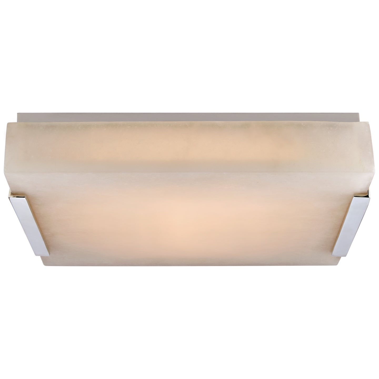 Visual Comfort Signature - KW 4113PN-ALB - LED Flush Mount - Covet - Polished Nickel