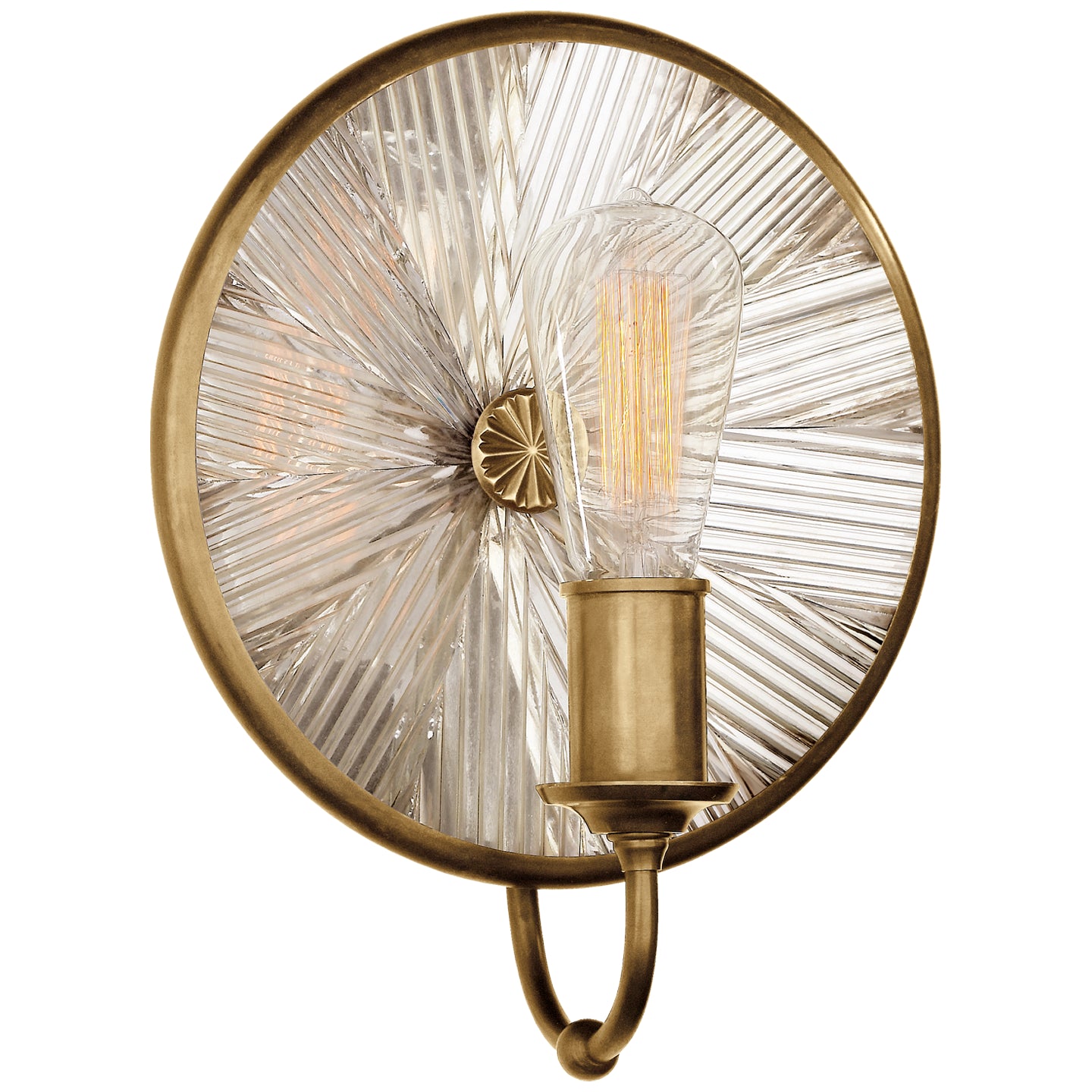 Ralph Lauren - RL 2064NB - One Light Wall Sconce - Rivington - Natural Brass