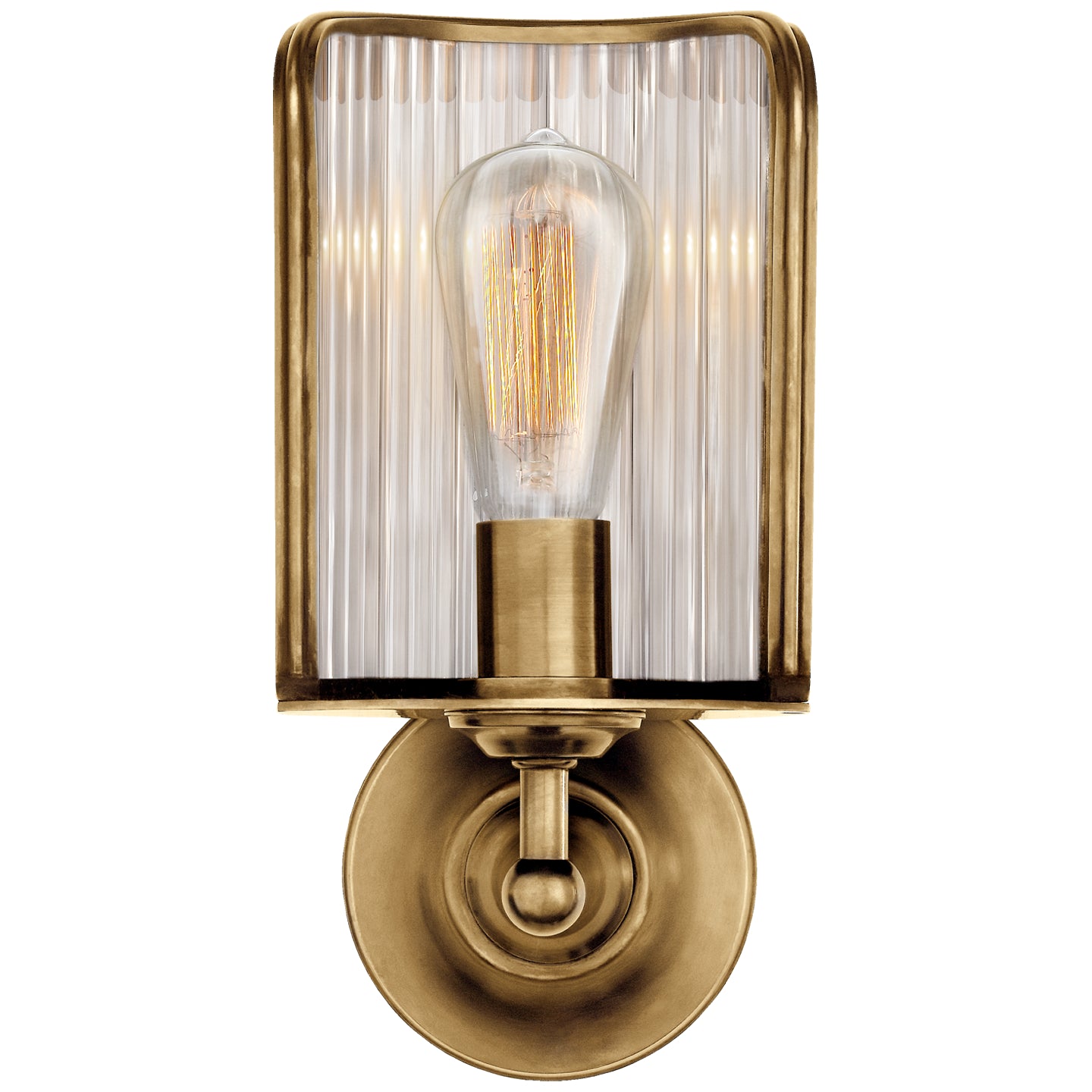 Ralph Lauren - RL 2066NB - One Light Wall Sconce - Rivington - Natural Brass