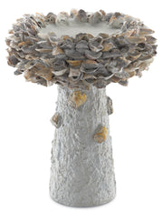 Currey and Company - 1200-0053 - Bird Bath - Portland / Natural