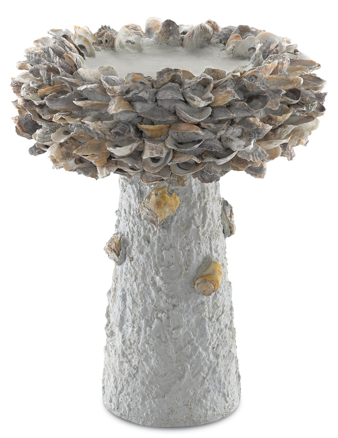 Currey and Company - 1200-0053 - Bird Bath - Portland / Natural