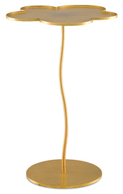 Currey and Company - 4000-0068 - Accent Table - Gold Leaf