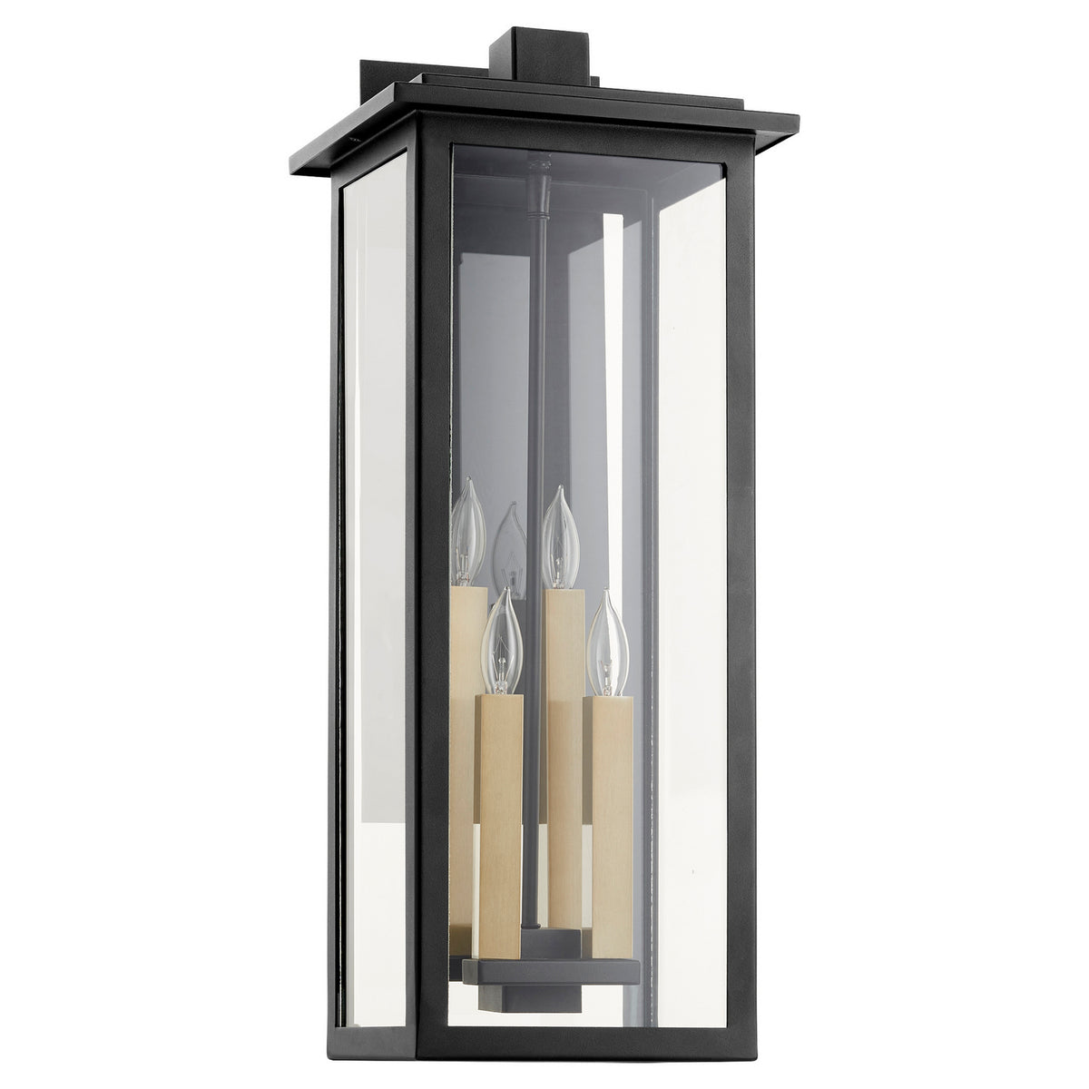 Quorum - 7027-4-69 - Four Light Wall Mount - Westerly - Textured Black