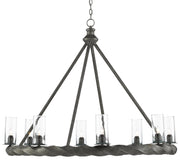 Currey and Company - 9000-0511 - Eight Light Chandelier - Light Molé