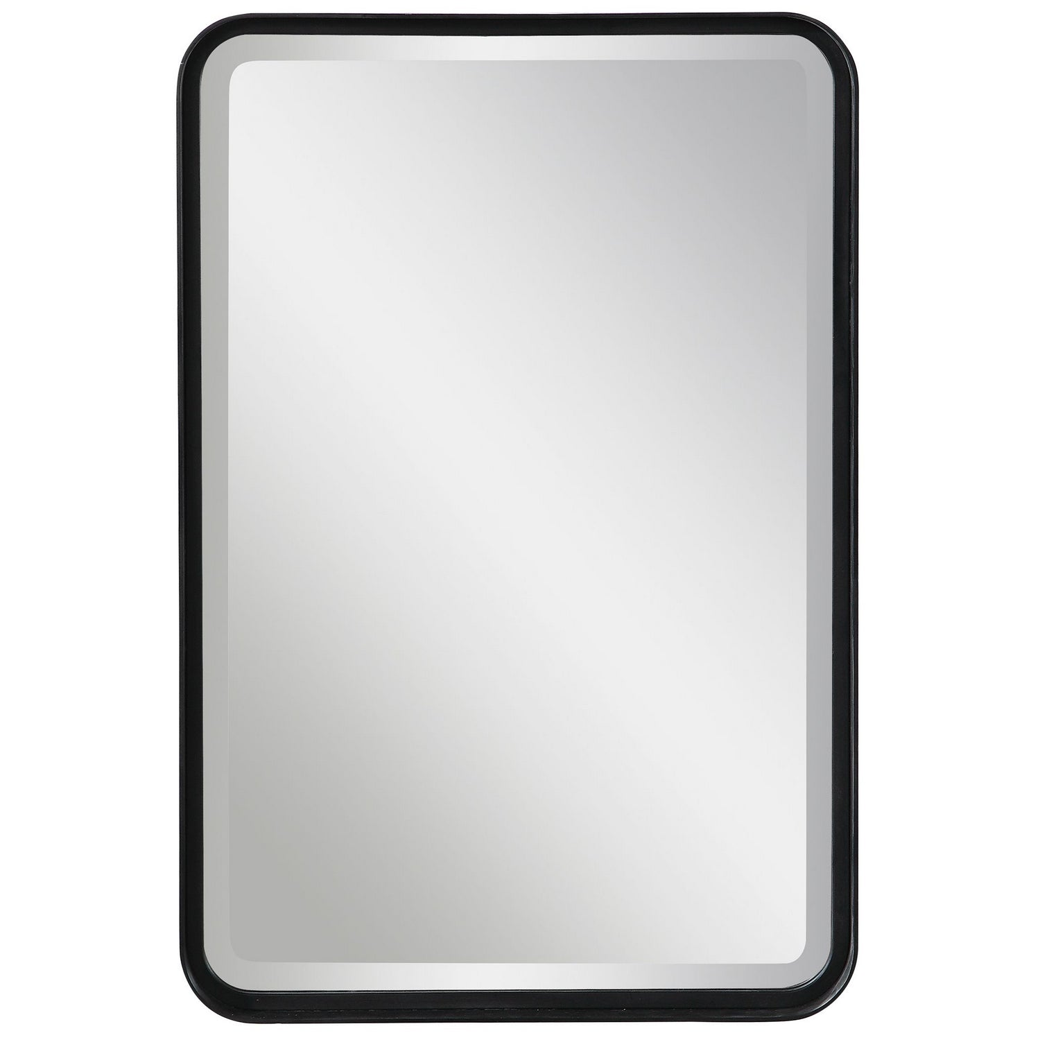 Uttermost - 09573 - Mirror - Croften - Matte Black