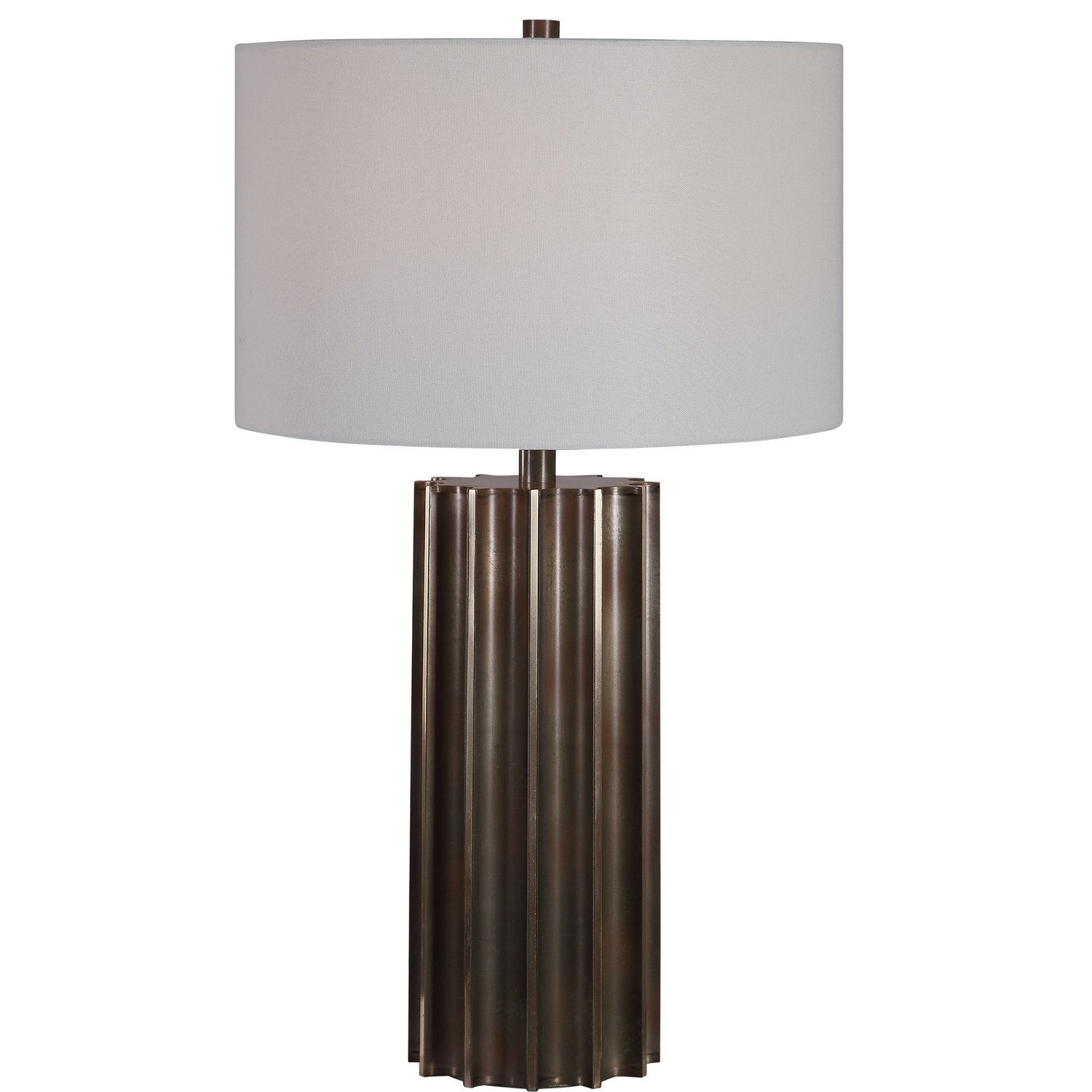 Uttermost - 28264 - One Light Table Lamp - Khalio - Aged Gun Metal
